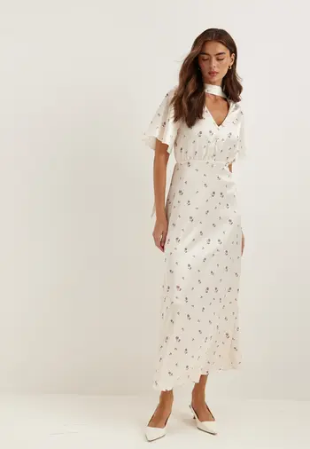 Selskapskjole plus size, kjole